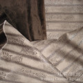 Cuir bronzant brillant de daim de polyester de tissu pour la décoration à la maison